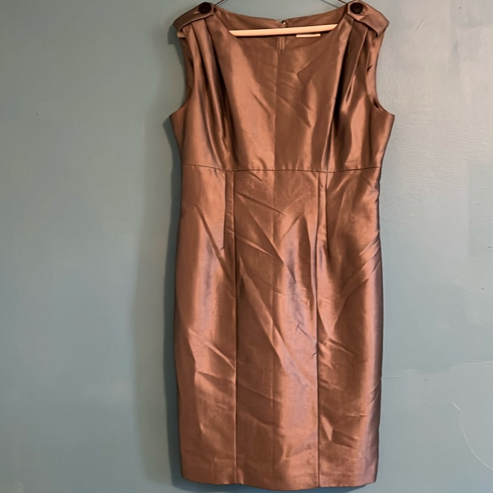 Calvin Klein gray dress. It is a size 12, in great condition